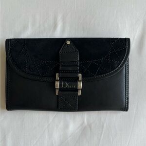 Dior Black Leather Wallet